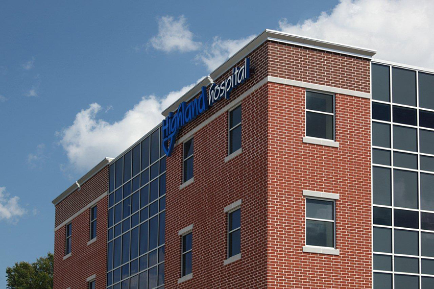 Brick Highland Hospital Belden